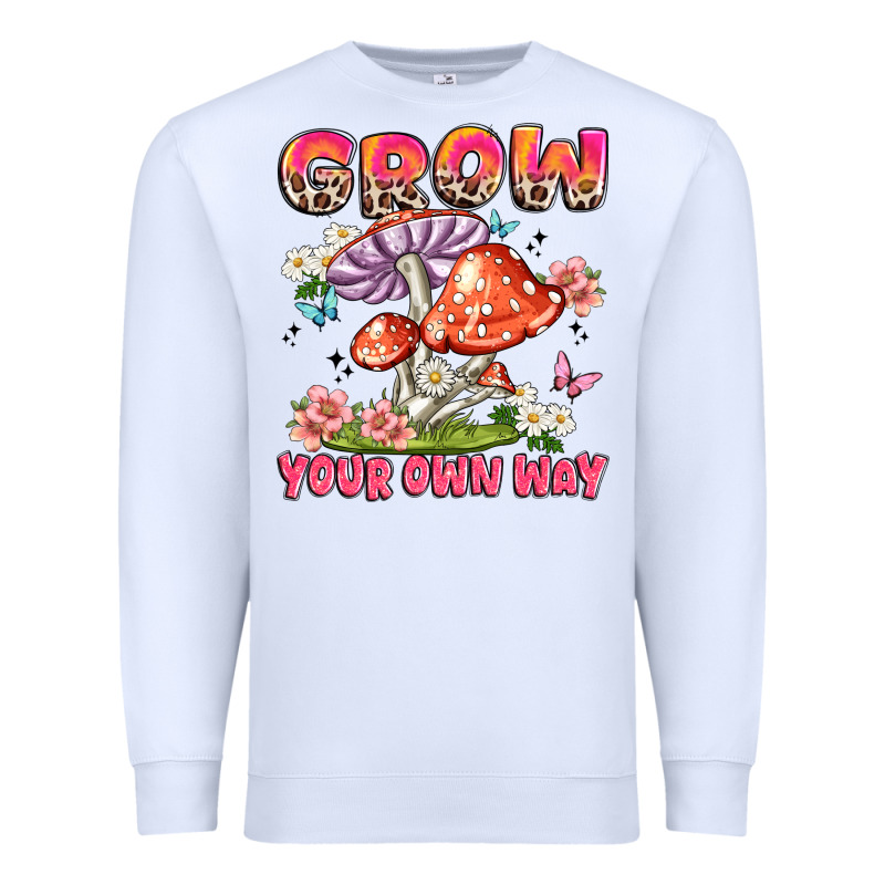 Grow Your Own Way Premium Sweatshirt by JahusDesignShop | Teevron