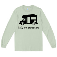 Matcha lets go camping Long Sleeve Tee - Unal Design