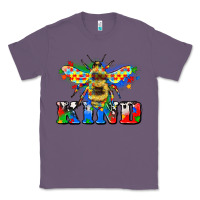 Lavender bee kind autism Classic Tee - Zillion Design Studio