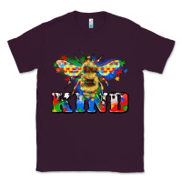 Plum bee kind autism Classic Tee - Zillion Design Studio