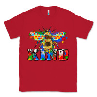 Red bee kind autism Classic Tee - Zillion Design Studio