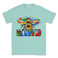 Seafoam bee kind autism Classic Tee - Zillion Design Studio