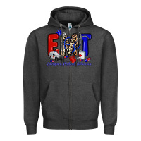Emt Emergency Medical Technician Zipper Hoodie | Teevron