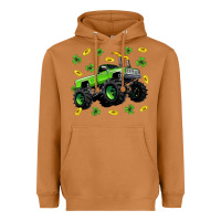 Meerkat Monster truck st patricks day Heavyweight Hoodie - Neo Western