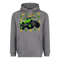 Storm Monster truck st patricks day Heavyweight Hoodie - Neo Western
