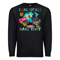 Black i can totally make that Premium Sweatshirt - AdoDesignShop