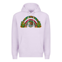 Lilac mexican flag cactus and sunflowers rainbow Premium Hoodie - Jasminsmagicworld