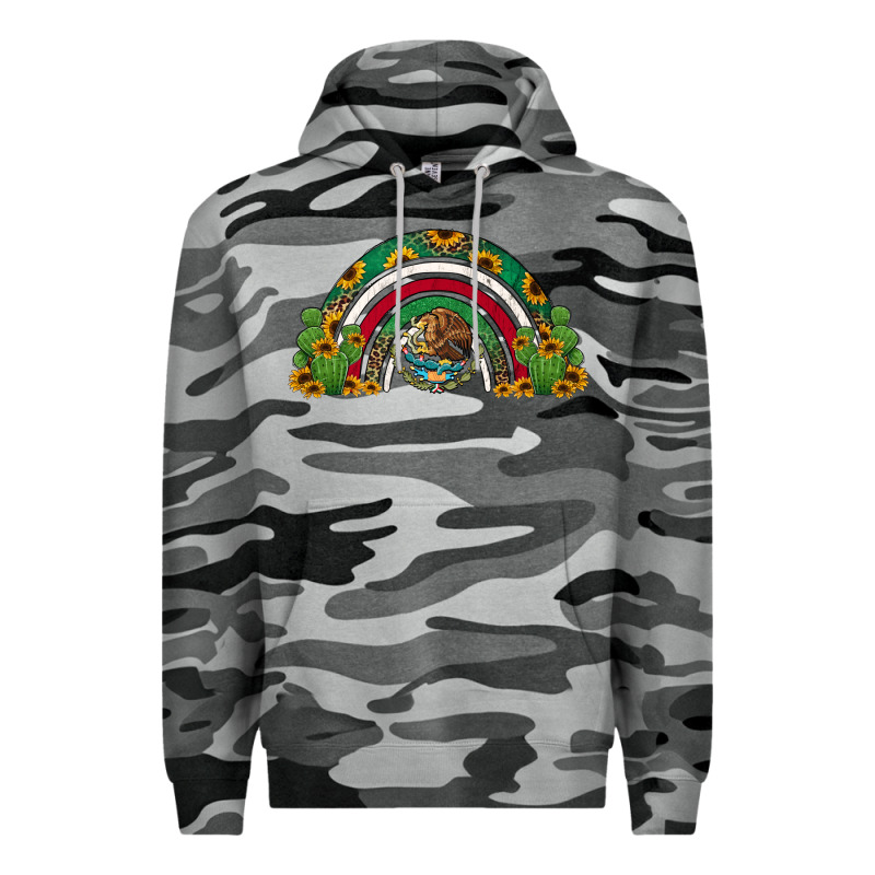 Mexican Flag Cactus And Sunflowers Rainbow Premium Hoodie by Jasminsmagicworld | Teevron