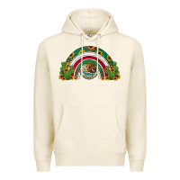 Tofu mexican flag cactus and sunflowers rainbow Premium Hoodie - Jasminsmagicworld