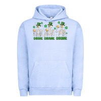 Pigment Grape Ice drink drank drunk st. patricks day skeletons Urban Hoodie - MaliasSmallBusiness