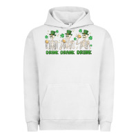 Pigment Lunar Rock drink drank drunk st. patricks day skeletons Urban Hoodie - MaliasSmallBusiness