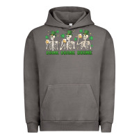 Pigment Tornado drink drank drunk st. patricks day skeletons Urban Hoodie - MaliasSmallBusiness