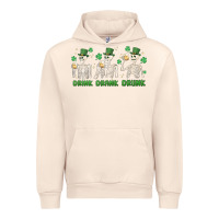 Sandshell drink drank drunk st. patricks day skeletons Urban Hoodie - MaliasSmallBusiness