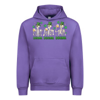 Tulip drink drank drunk st. patricks day skeletons Urban Hoodie - MaliasSmallBusiness