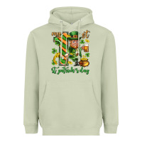 Matcha My 1 st st. patricks day Heavyweight Hoodie - Neo Western
