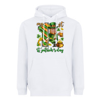 White My 1 st st. patricks day Heavyweight Hoodie - Neo Western