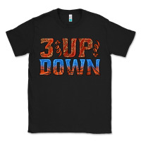 Black 3 up 3 down basketball Classic Tee - texasbilliewilder