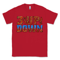 Red 3 up 3 down basketball Classic Tee - texasbilliewilder