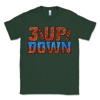 Sports Green 3 up 3 down basketball Classic Tee - texasbilliewilder