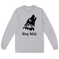 Moon Dust stay wild Long Sleeve Tee - Unal Design