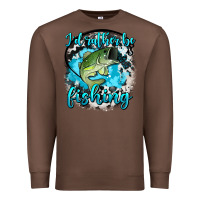 Chestnut i d rather be fishing Premium Sweatshirt - AdoDesignShop