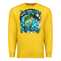 Lemon i d rather be fishing Premium Sweatshirt - AdoDesignShop