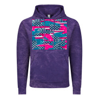 Cloud Purple usa flag Vintage Hoodie - AdoDesignShop