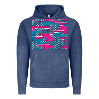 Vintage Denim usa flag Vintage Hoodie - AdoDesignShop