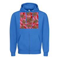 True Royal valentine's day hearts bow and arrow Zipper Hoodie - RanaPortraitStore