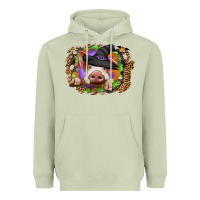 Matcha halloween pig Heavyweight Hoodie - CowhideDigitalArt