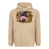 Mushroom halloween pig Heavyweight Hoodie - CowhideDigitalArt