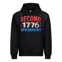 Black united states second 1776 amendment Urban Hoodie - MaliasSmallBusiness