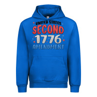 Cobalt united states second 1776 amendment Urban Hoodie - MaliasSmallBusiness