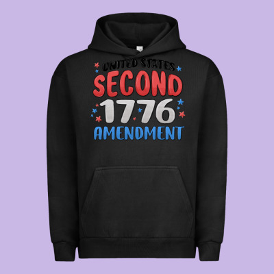 United States Second 1776 Amendment Urban Hoodie Designed By Maliassmallbusiness