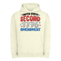 Pigment Pistachio united states second 1776 amendment Urban Hoodie - MaliasSmallBusiness