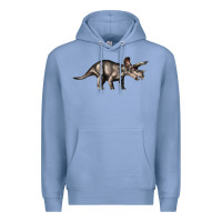 Colony Blue Triceratops Horridus Premium Hoodie - LillyAllenDesigns