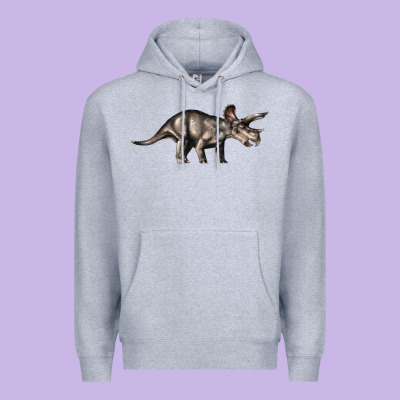 Triceratops Horridus Premium Hoodie Designed By Lillyallendesigns