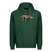 Sports Green Triceratops Horridus Premium Hoodie - LillyAllenDesigns