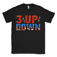 Black 3 up 3 down football Classic Tee - texasbilliewilder