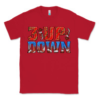 Red 3 up 3 down football Classic Tee - texasbilliewilder