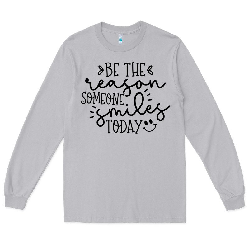 Smile Long Sleeve Tee by Unal Design | Teevron