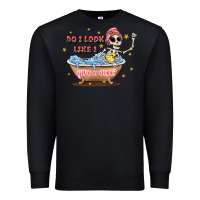 Black do i look like i give a duck Premium Sweatshirt - JahusDesignShop