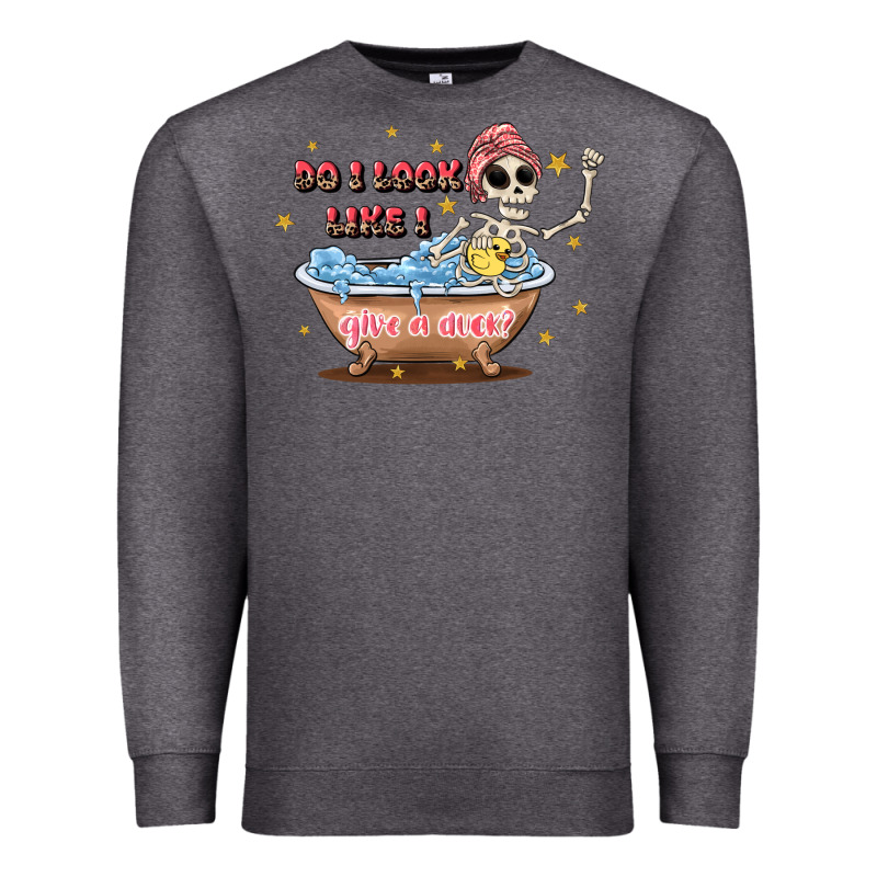 Do I Look Like I Give A Duck Premium Sweatshirt by JahusDesignShop | Teevron