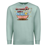 Seafoam do i look like i give a duck Premium Sweatshirt - JahusDesignShop