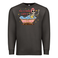 Smoke do i look like i give a duck Premium Sweatshirt - JahusDesignShop