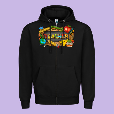Zipper Hoodie teacher