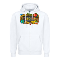 White teacher Zipper Hoodie - texasbilliewilder