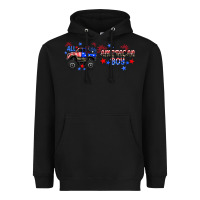 Black all american boy libbey glass Heavyweight Hoodie - HRA Design Shop