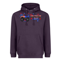 Plum all american boy libbey glass Heavyweight Hoodie - HRA Design Shop