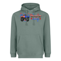Sage all american boy libbey glass Heavyweight Hoodie - HRA Design Shop